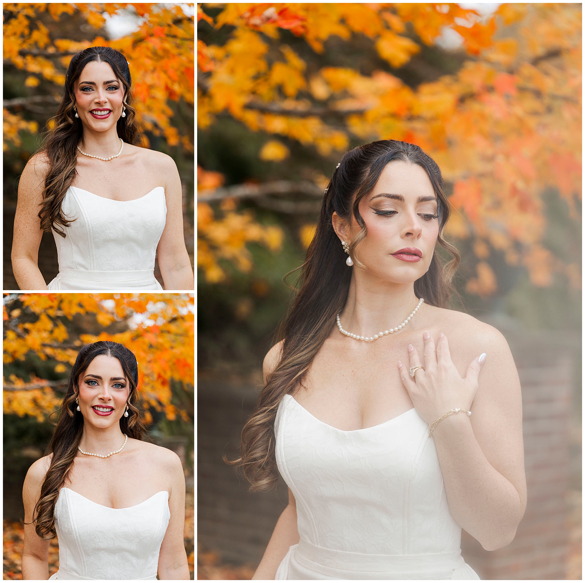 breathtaking bridal session at Boscobel House & Gardens