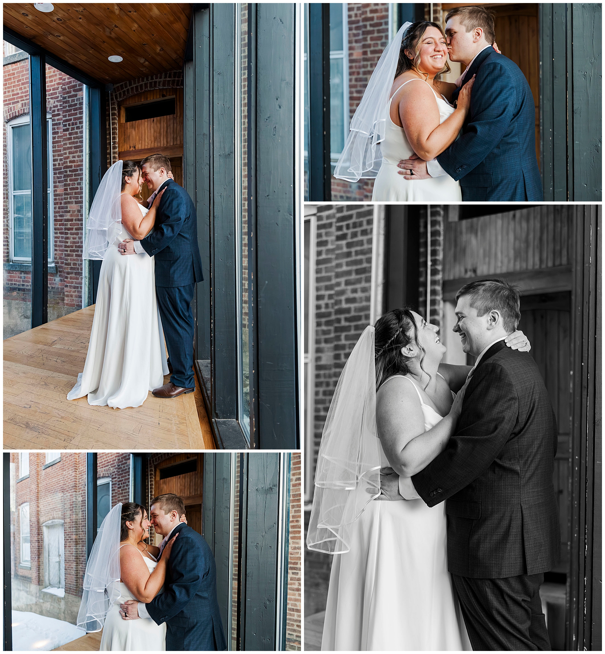Guest applauding during intimate courthouse wedding ceremony in Hudson Valley