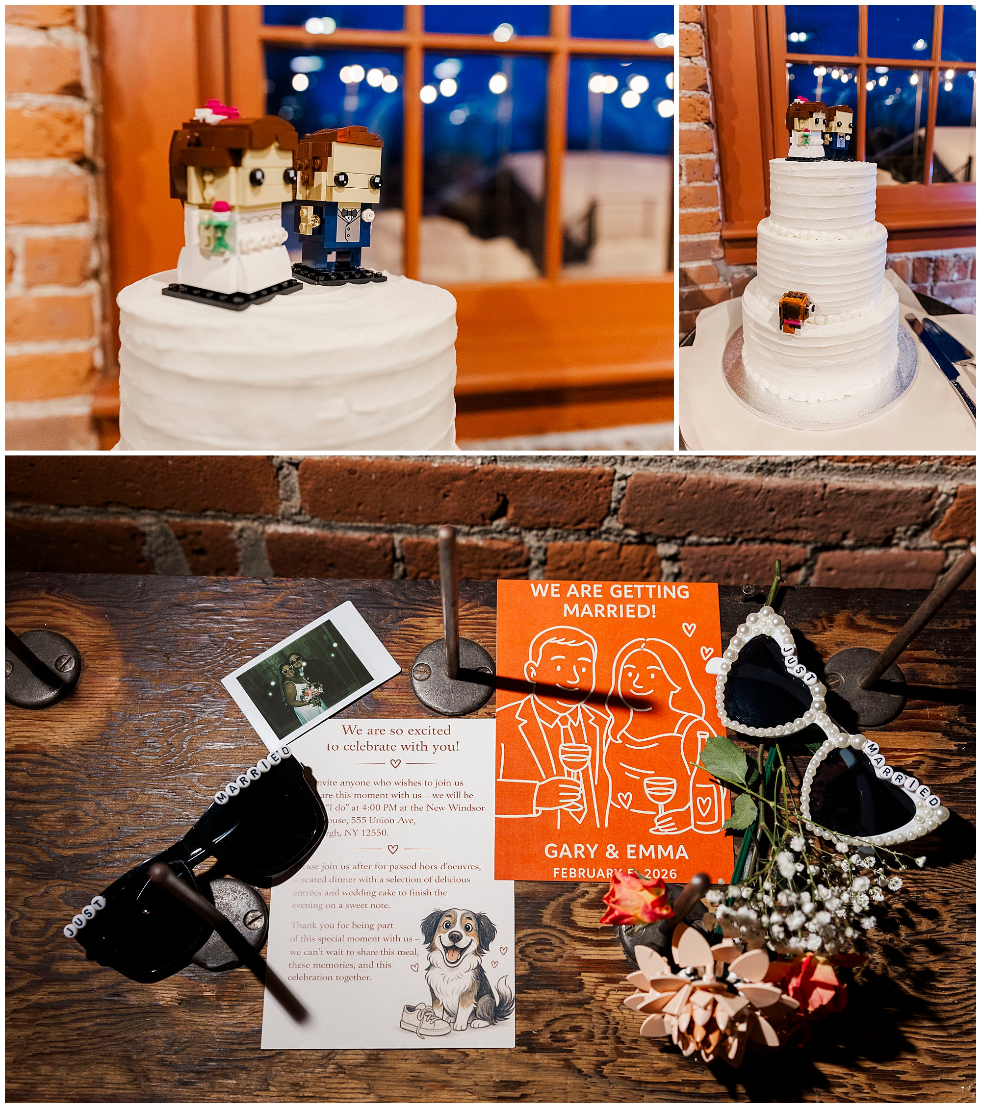 Bride adjusting veil before winter courthouse wedding in Hudson Valley