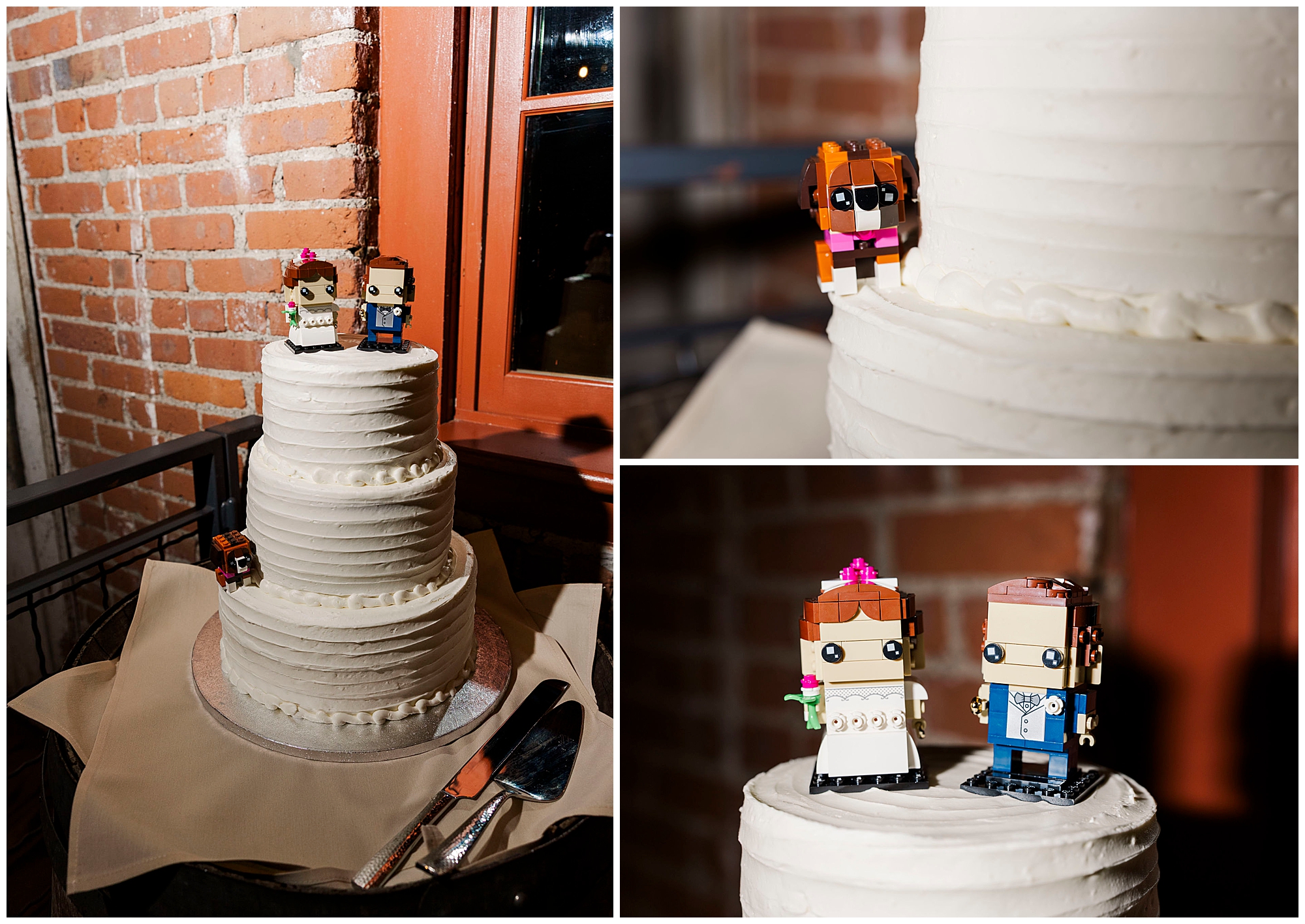 Candid ceremony moment at New Windsor City Hall wedding in Hudson Valley