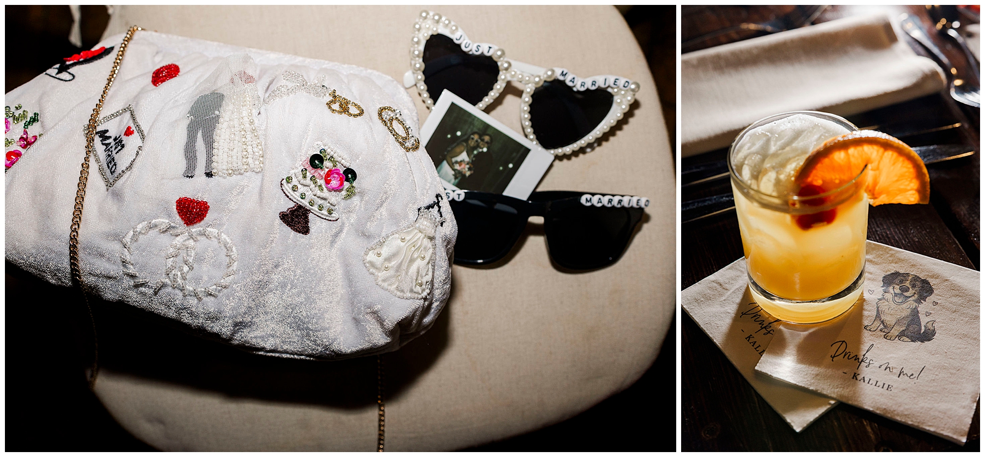 Wedding guests gathered inside courthouse lobby for micro wedding celebration