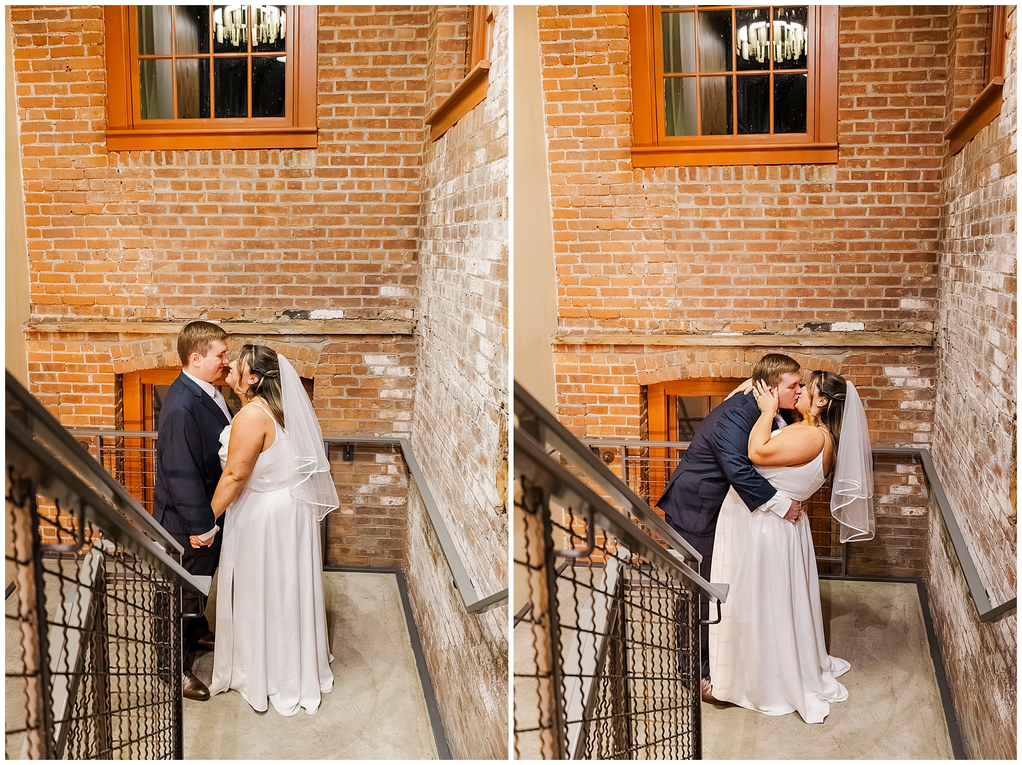 Intimate wedding ceremony at New Windsor Justice Court with close family watching