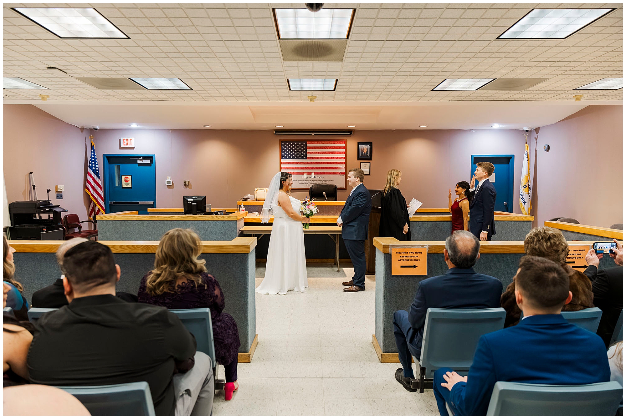 Reception lighting and décor inside City Winery Hudson Valley venue